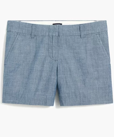 Alternative view of J. Crew Factory 5" classic chambray short
