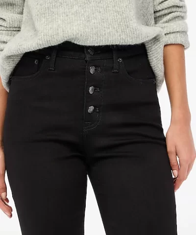 Alternative view of J. Crew Factory High-rise stovepipe jean in signature stretch+