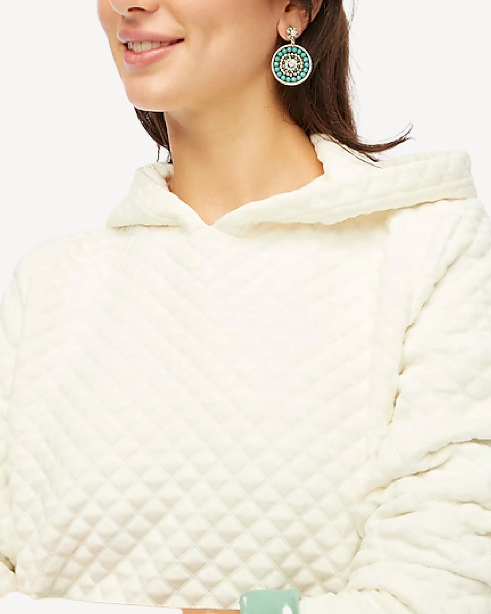 Alternative view of J. Crew Factory Quilted hoodie