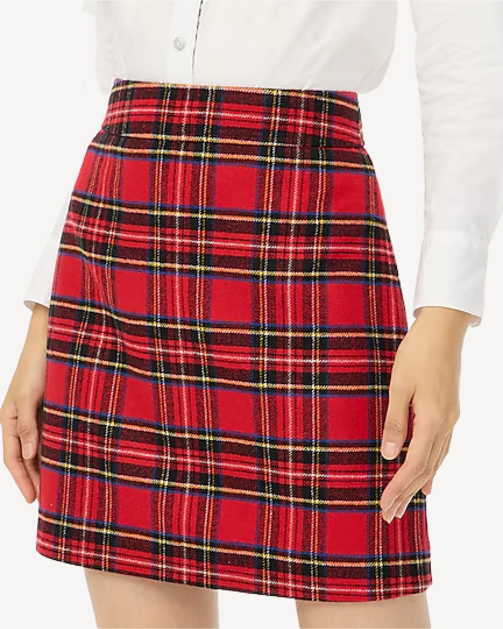 Alternative view of J. Crew Factory Tartan A-line skirt