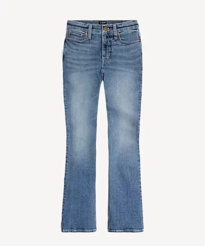 J. Crew Factory Flare crop jean in signature stretch - Image 7
