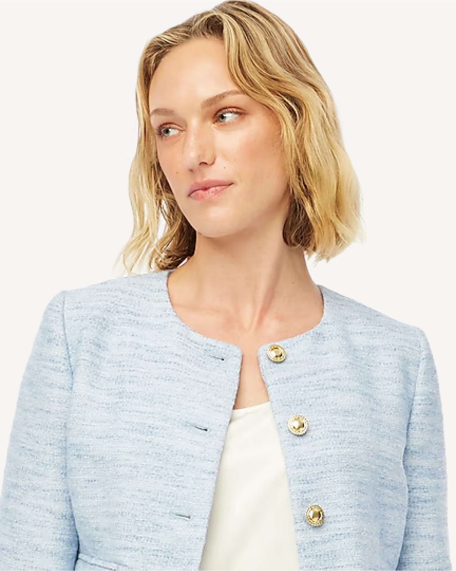 Alternative view of J. Crew Factory Petite tweed lady jacket