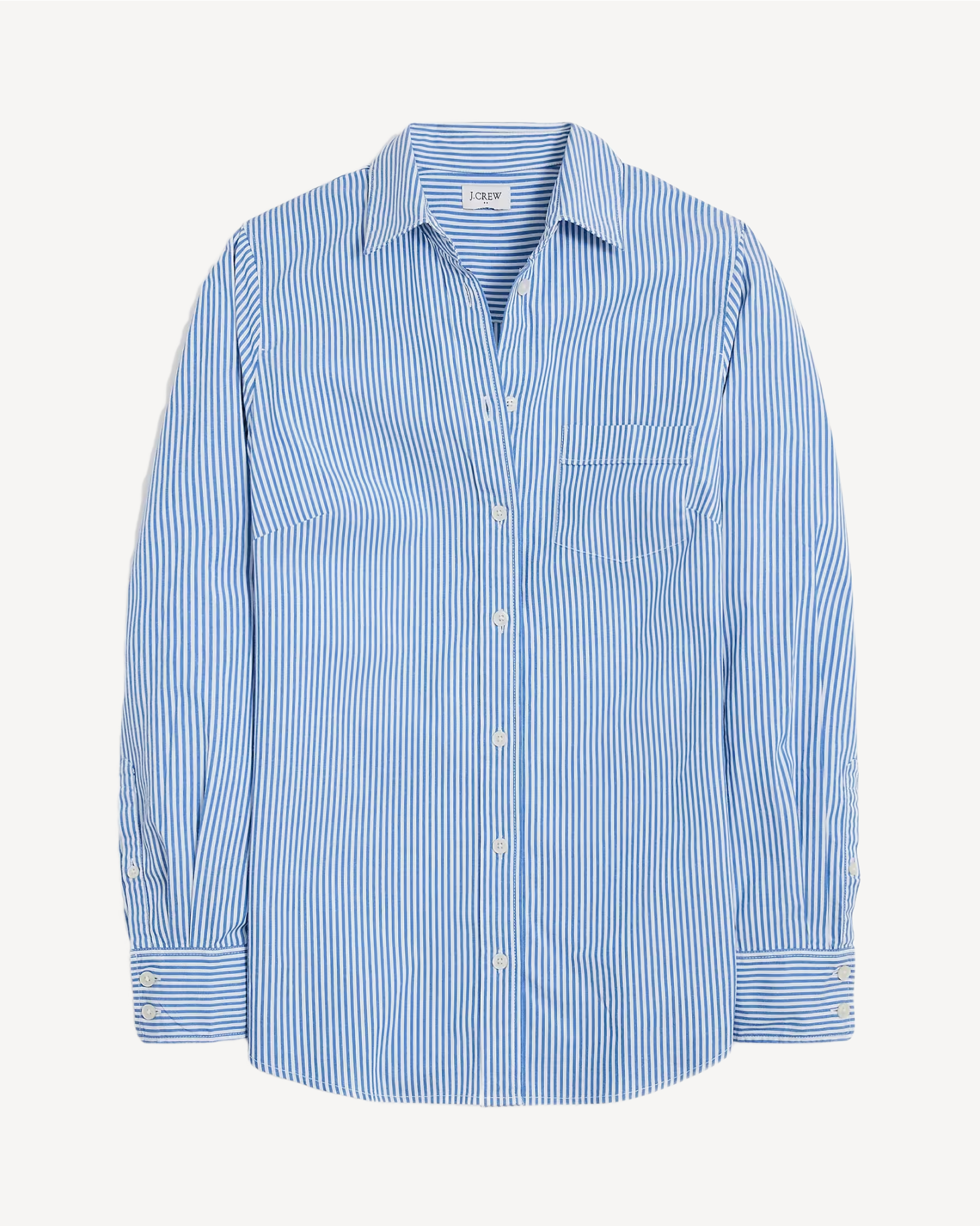 Alternative view of J. Crew Factory Button-up cotton poplin shirt in signature fit
