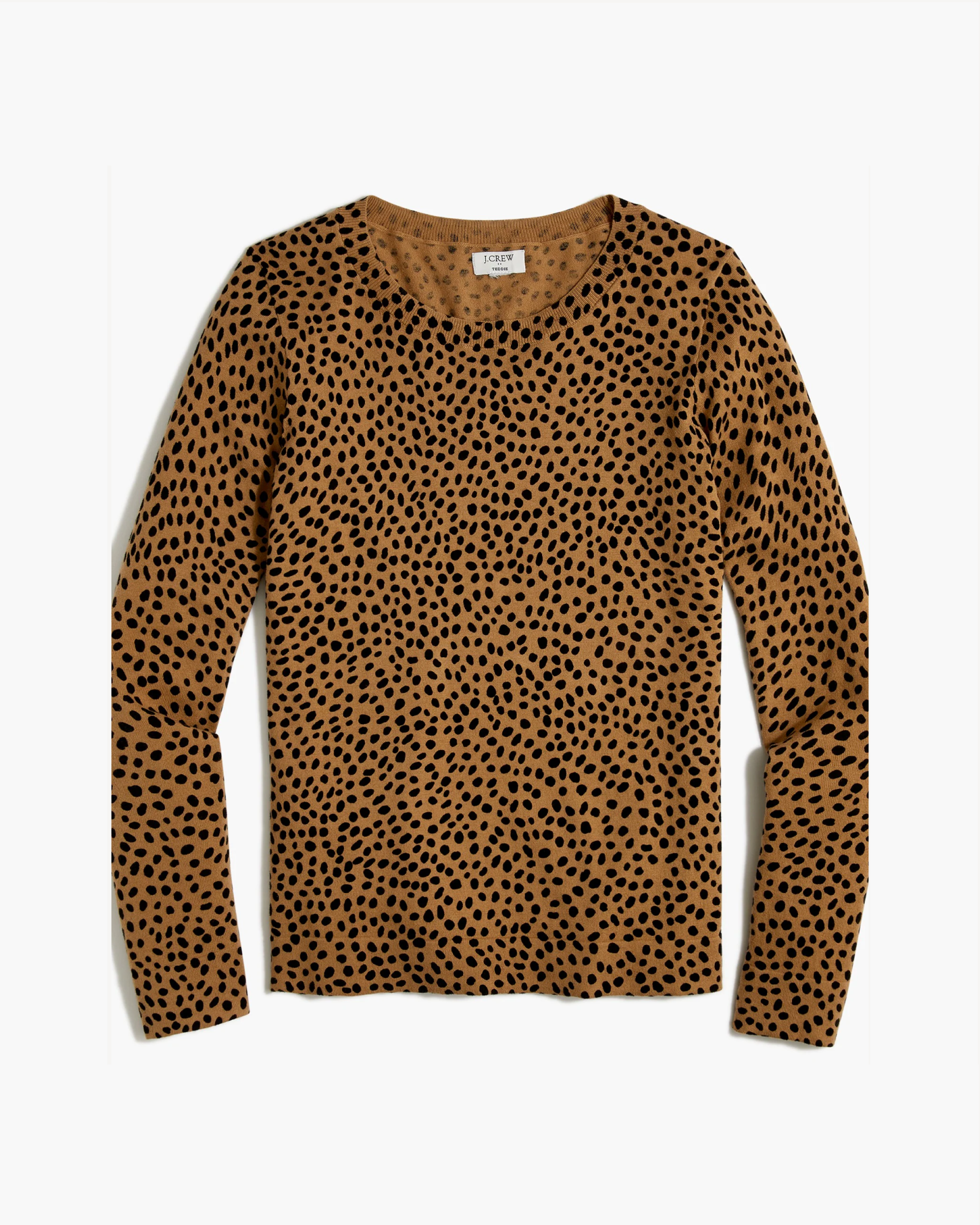 Alternative view of J. Crew Factory Cheetah Teddie sweater