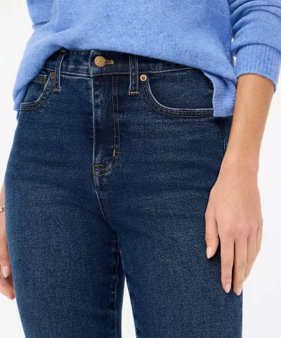 Alternative view of J. Crew Factory Essential straight jean in all-day stretch