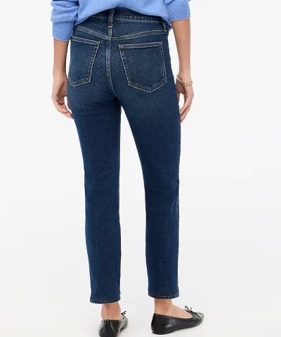 J. Crew Factory Essential straight jean in all-day stretch - Image 3