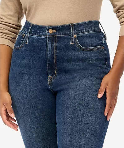 J. Crew Factory Essential straight jean in all-day stretch - Image 5