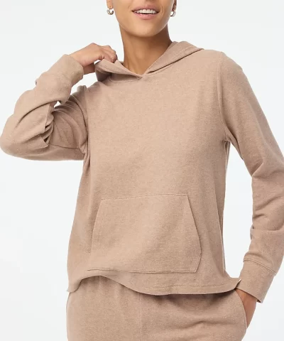 J. Crew Factory Soft knit hoodie