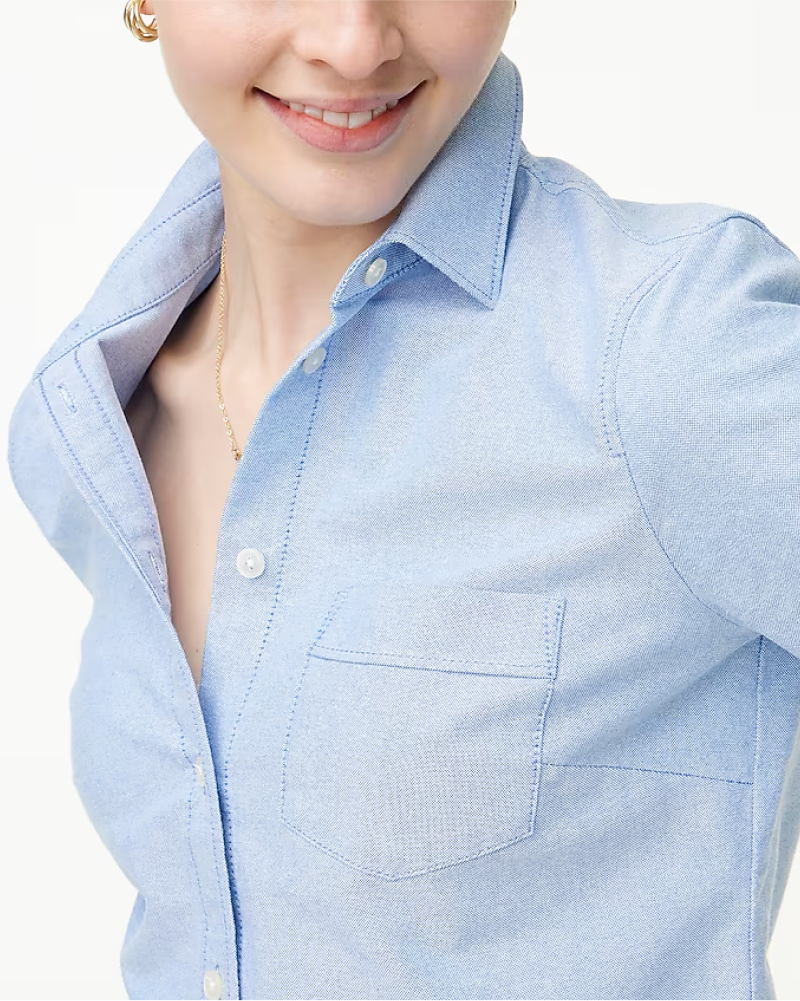 Alternative view of J. Crew Factory button-up oxford shirt in signature fit