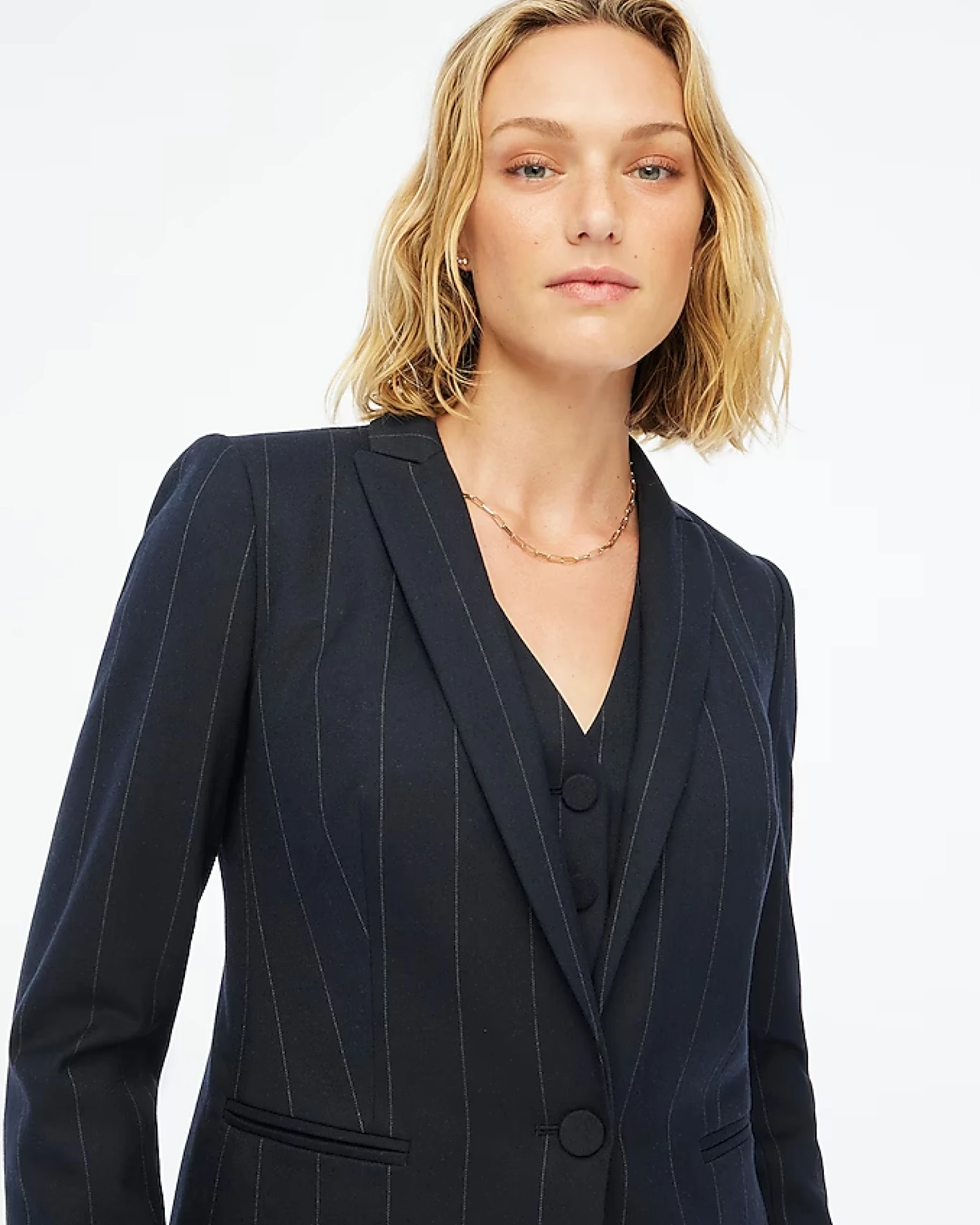Alternative view of J. Crew Factory one-button blazer