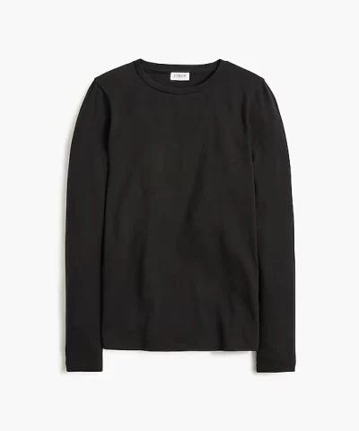 J. Crew Factory long-sleeve ribbed everyday tee - Image 14