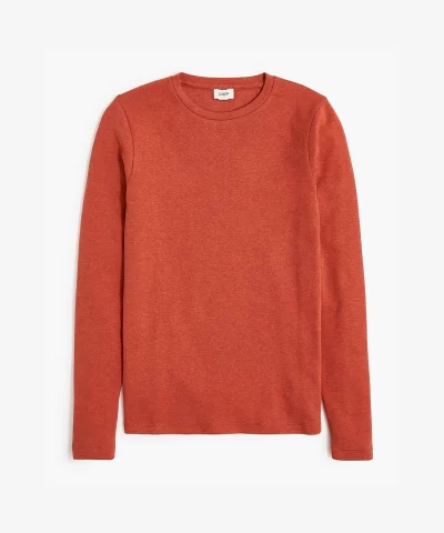 J. Crew Factory long-sleeve ribbed everyday tee - Image 7