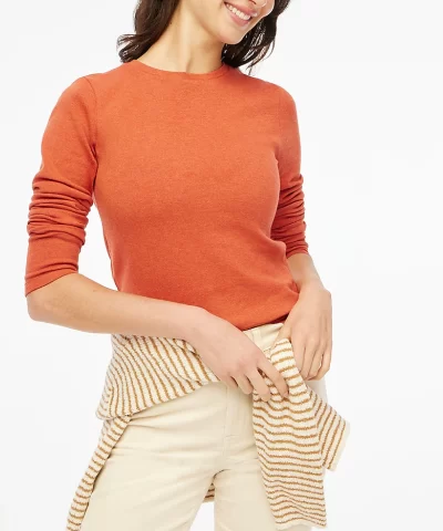 J. Crew Factory long-sleeve ribbed everyday tee - Image 6