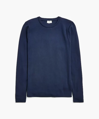 J. Crew Factory long-sleeve ribbed everyday tee - Image 18