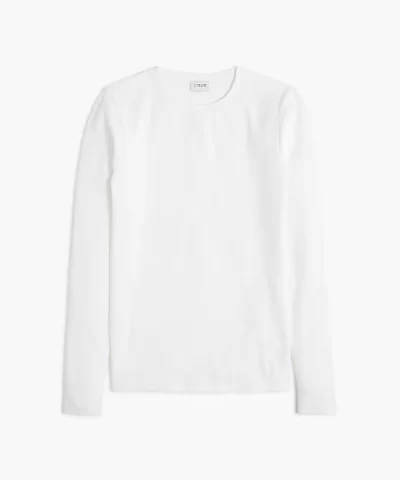 J. Crew Factory long-sleeve ribbed everyday tee - Image 10