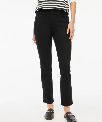 J. Crew Factory Essential straight jean in all-day stretch