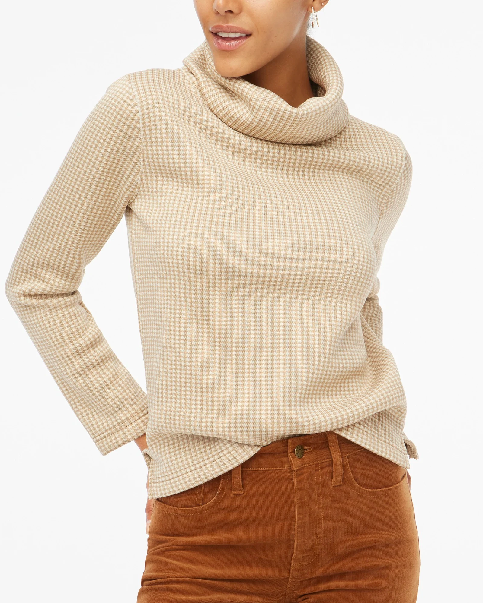J. Crew Factory long-sleeve funnelneck pullover - Image 9