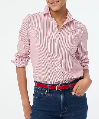 Alternative view of J. Crew Factory lightweight cotton-blend shirt in signature fit