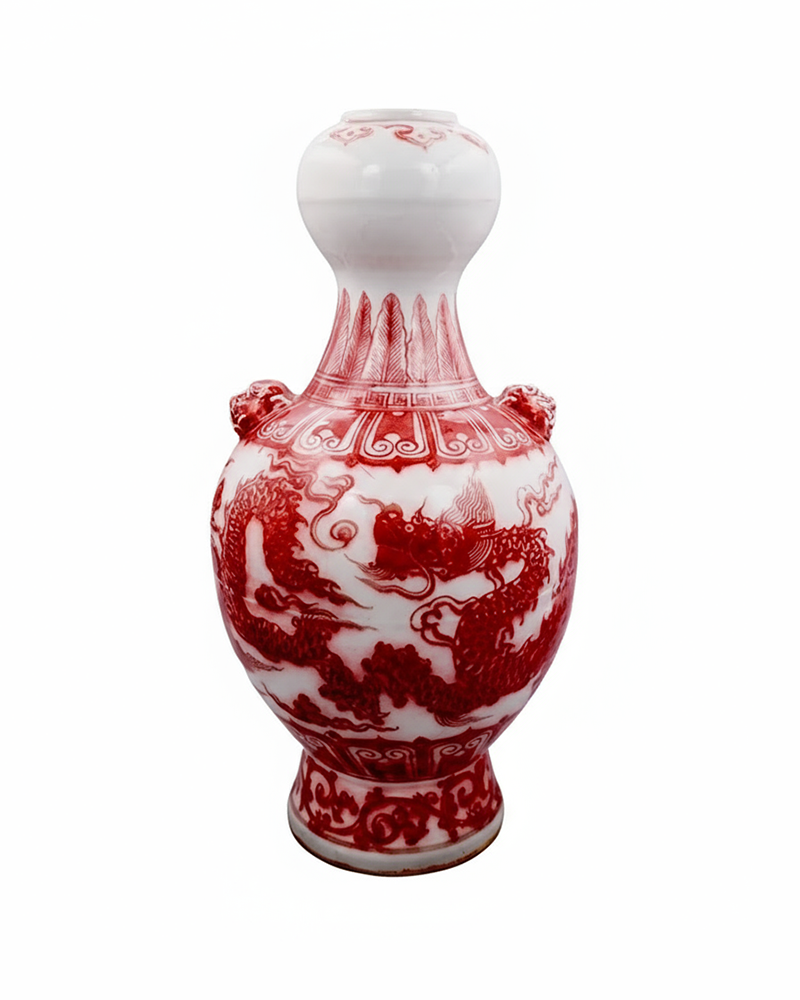 Jingdezhen Porcelain Hand-painted Blue And White Porcelain Vase
