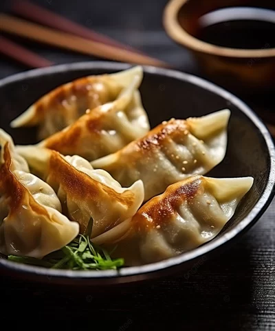 pngtree fried dumplings chunpok cho china image 13124107
