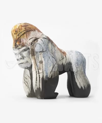 Soa Arts Strong Gorilla Ceramic Sculpture