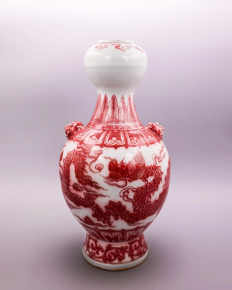 Alternative view of Jingdezhen Porcelain Hand-painted Blue And White Porcelain Vase