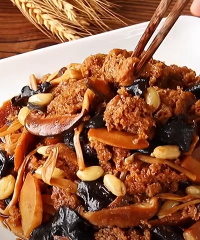 2025 02 02 16 36 36 1493 sixi roasted gluten %EF%BD%9Cchinese vegetarian dish braised wheat gluten youtu