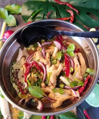 chicken feet soup