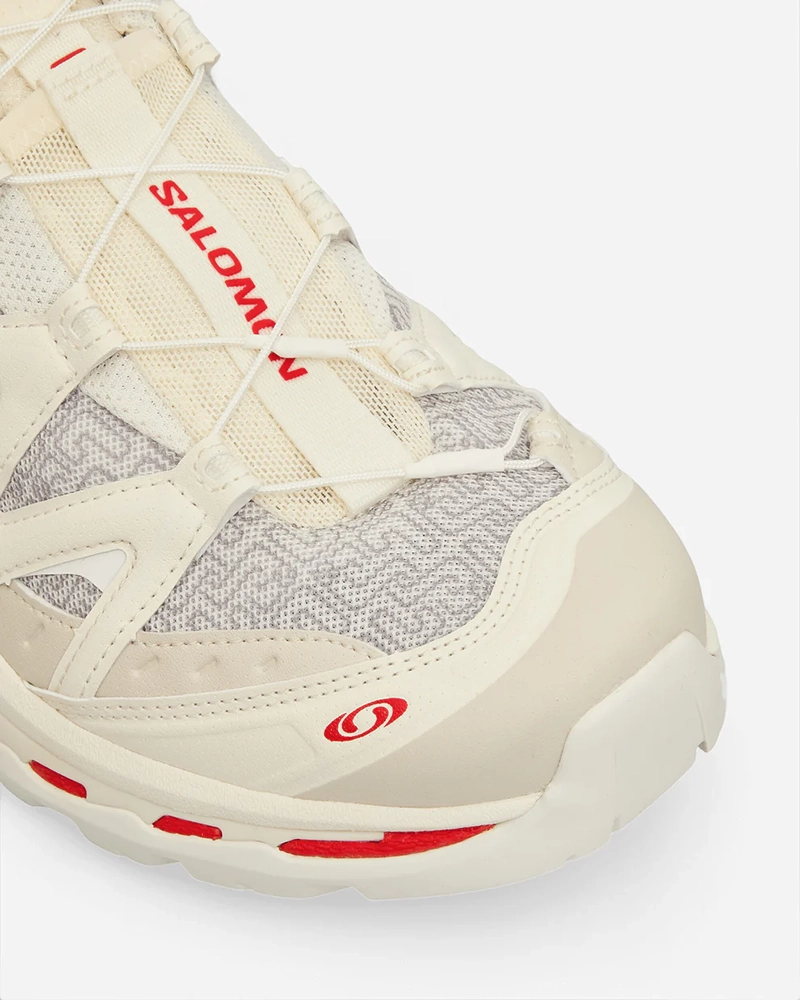 Alternative view of Salomon XT-QUEST Panhui Sneakers Vanilla Ice / Rainy Day / Fiery Red