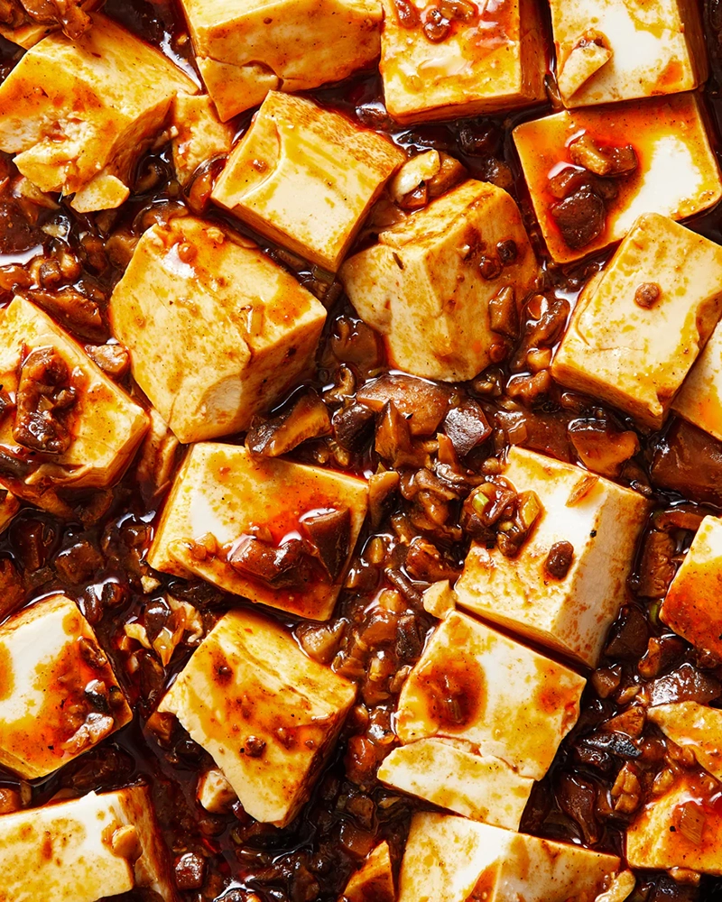 Alternative view of Mapo Tofu with Pork Mince (麻婆豆腐) 850 g