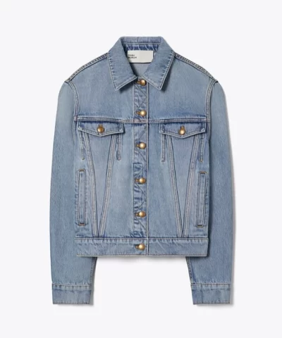 Tory Burch Denim Jacket with Pockets