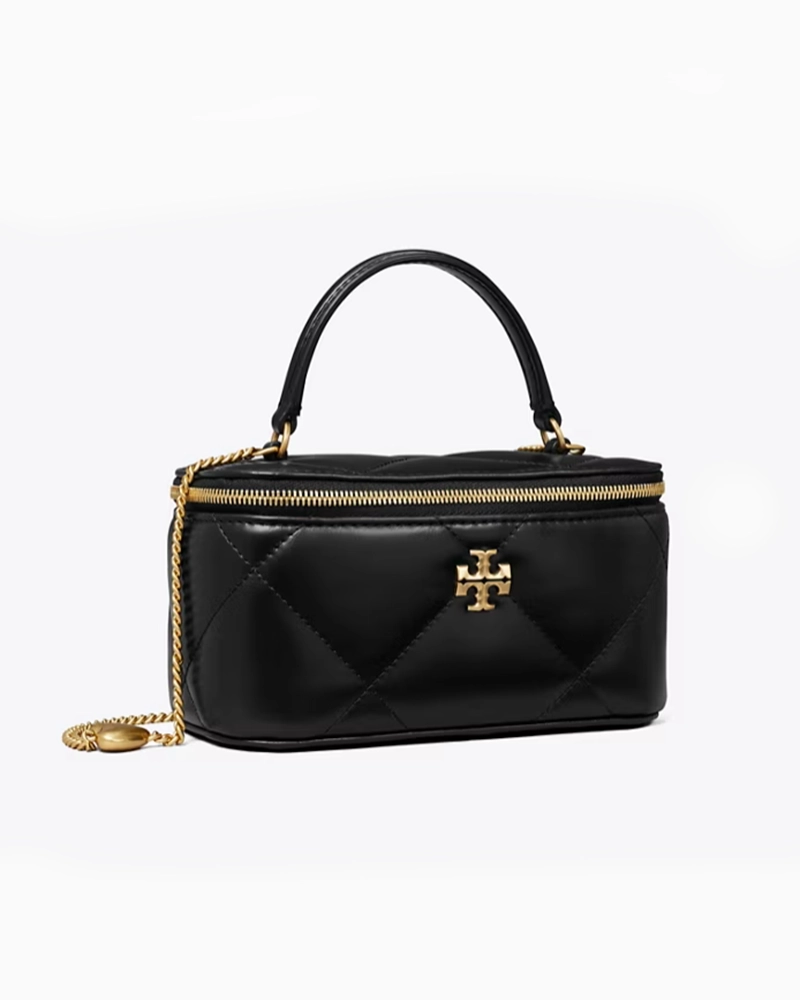 Alternative view of Tory Burch Kira Diamond Quilt Charm Vanity Case