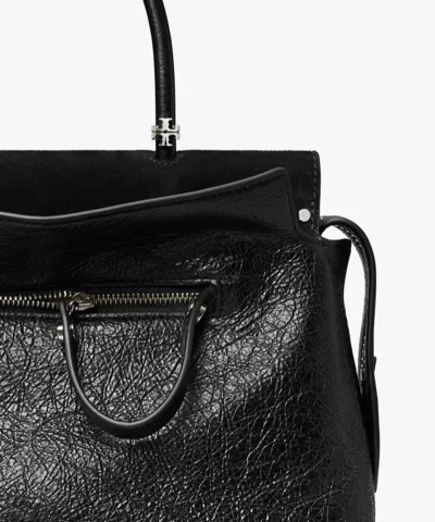 Tory Burch Mercer Distressed Satchel - Image 3