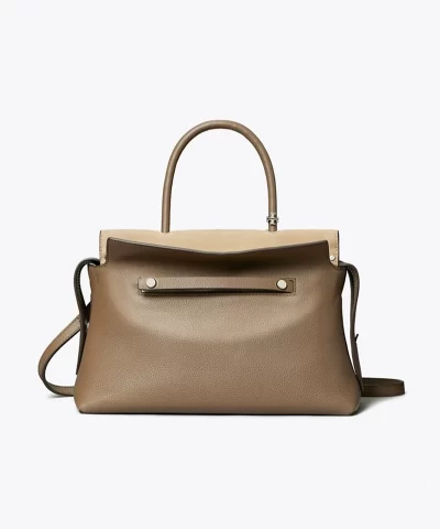 Tory Burch Mercer Distressed Satchel - Image 7