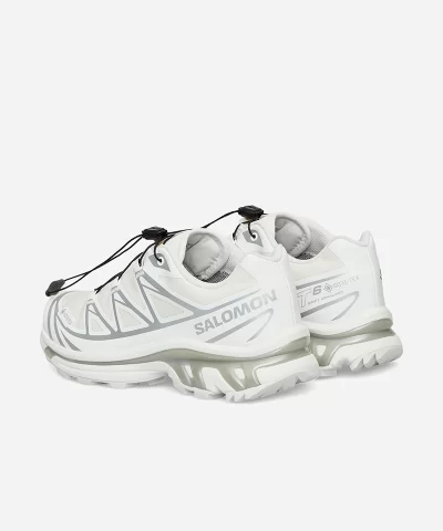 Salomon XT-6 GORE-TEX Sneakers White / Silver - Image 4