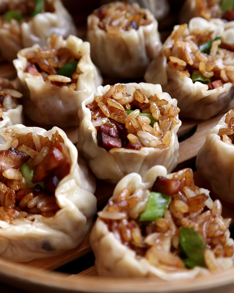 Lao Yu Yuan Handmade Shanghai Shao Mai (Sticky Rice Dumplings) 6pcs (上海烧卖)