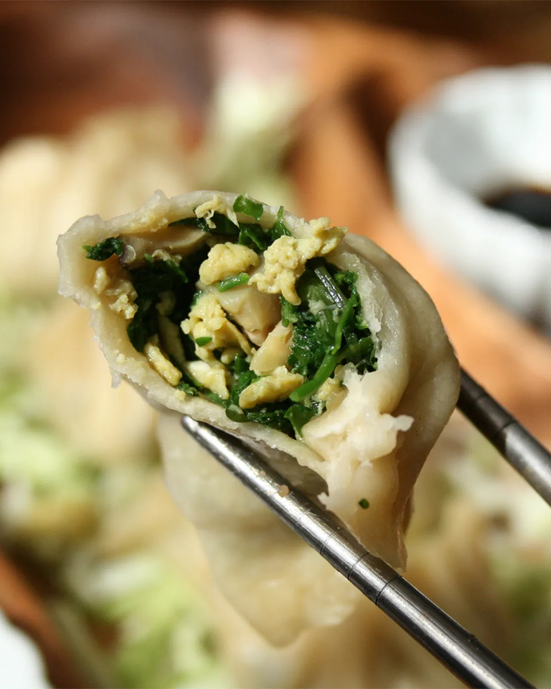 Alternative view of Lao Yu Yuan Steamed Vegetable Dumpling 6Pcs 花素蒸饺