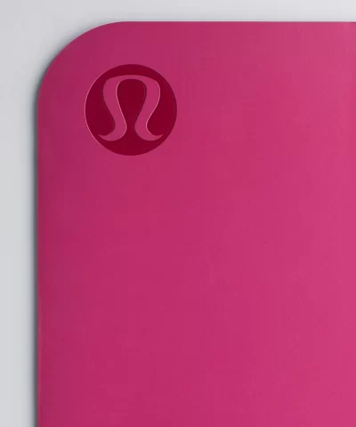 lululemon the reversible mat 5mm jewelled magenta deep coal 014333 21909