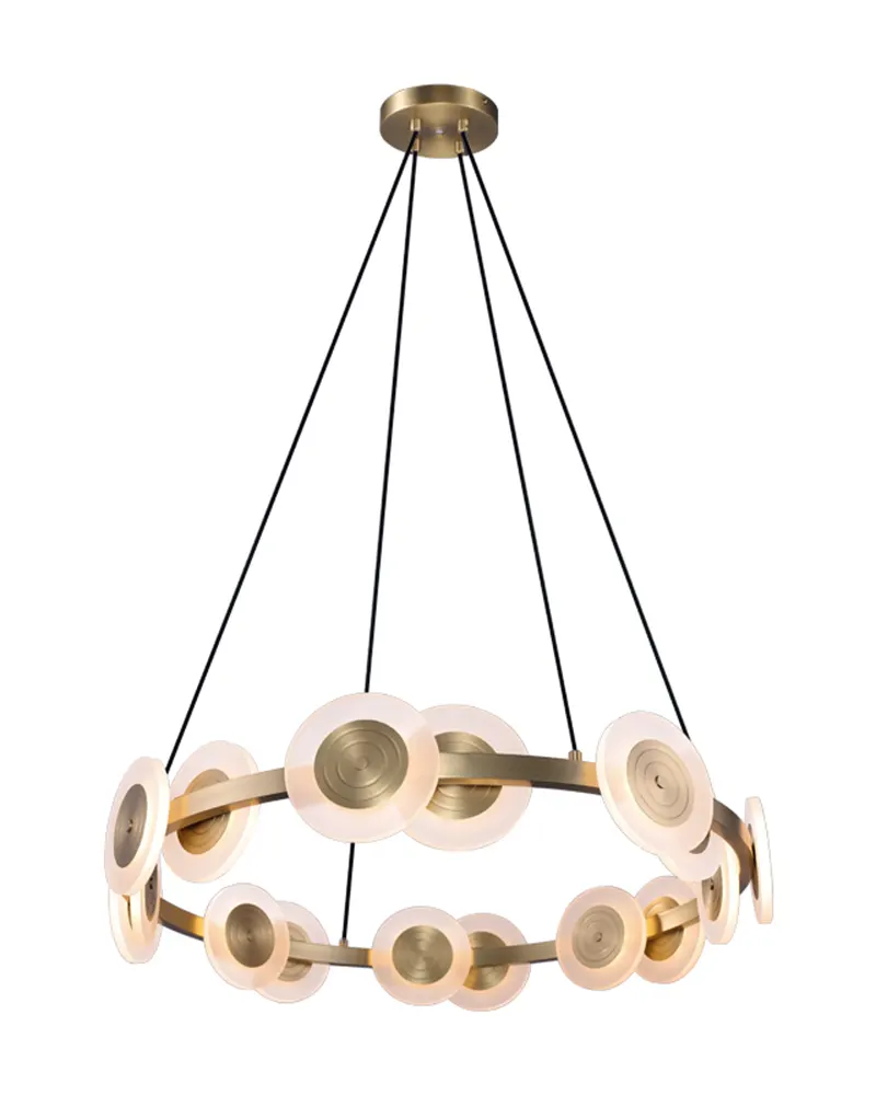 Vintage Industrial Dining Room 16 LED Light Chandelier