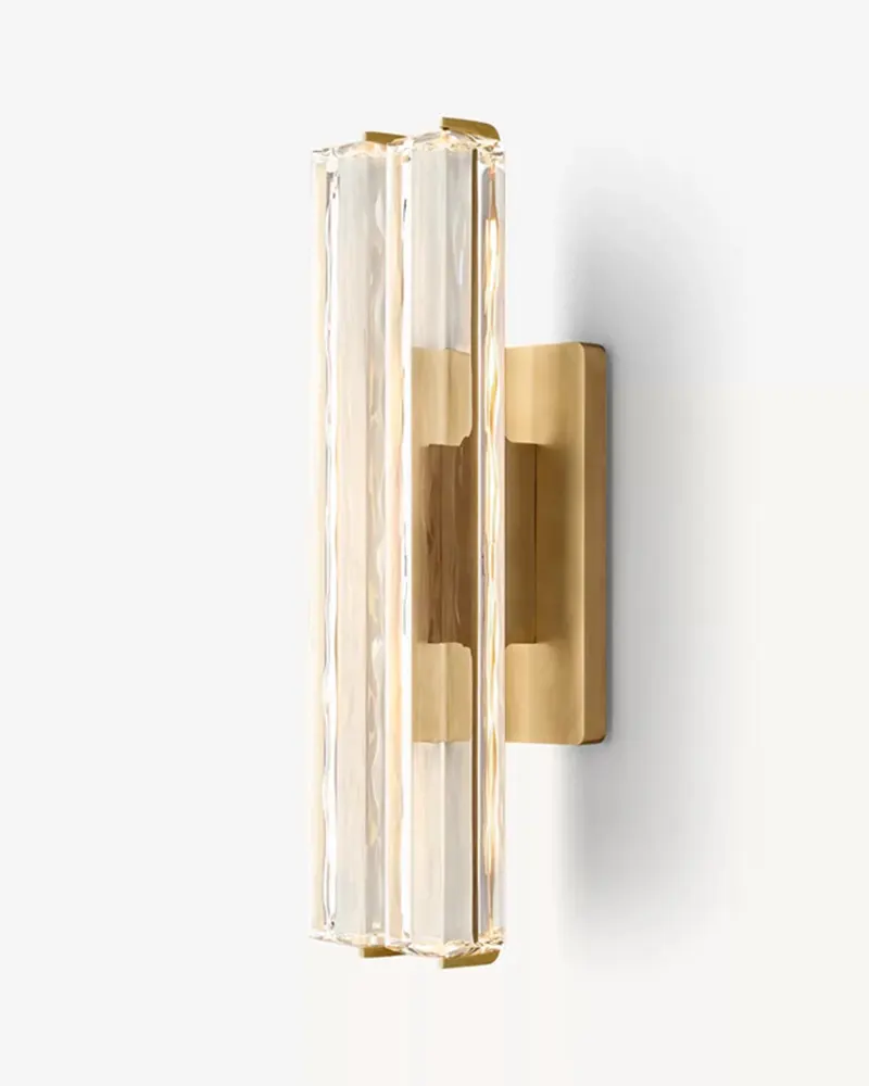 audubon crystal double sconce 1