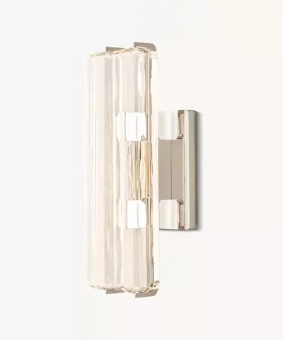 audubon crystal double sconce 2