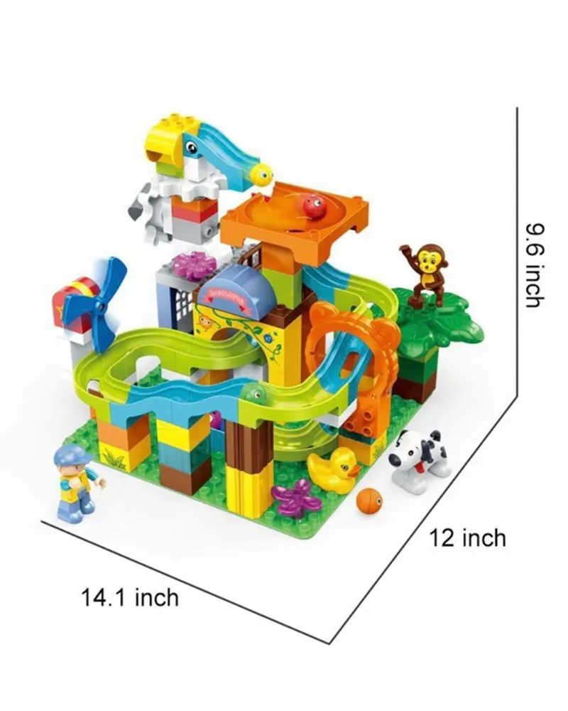 Alternative view of BanBao 9725 Marble Run Gear Toys