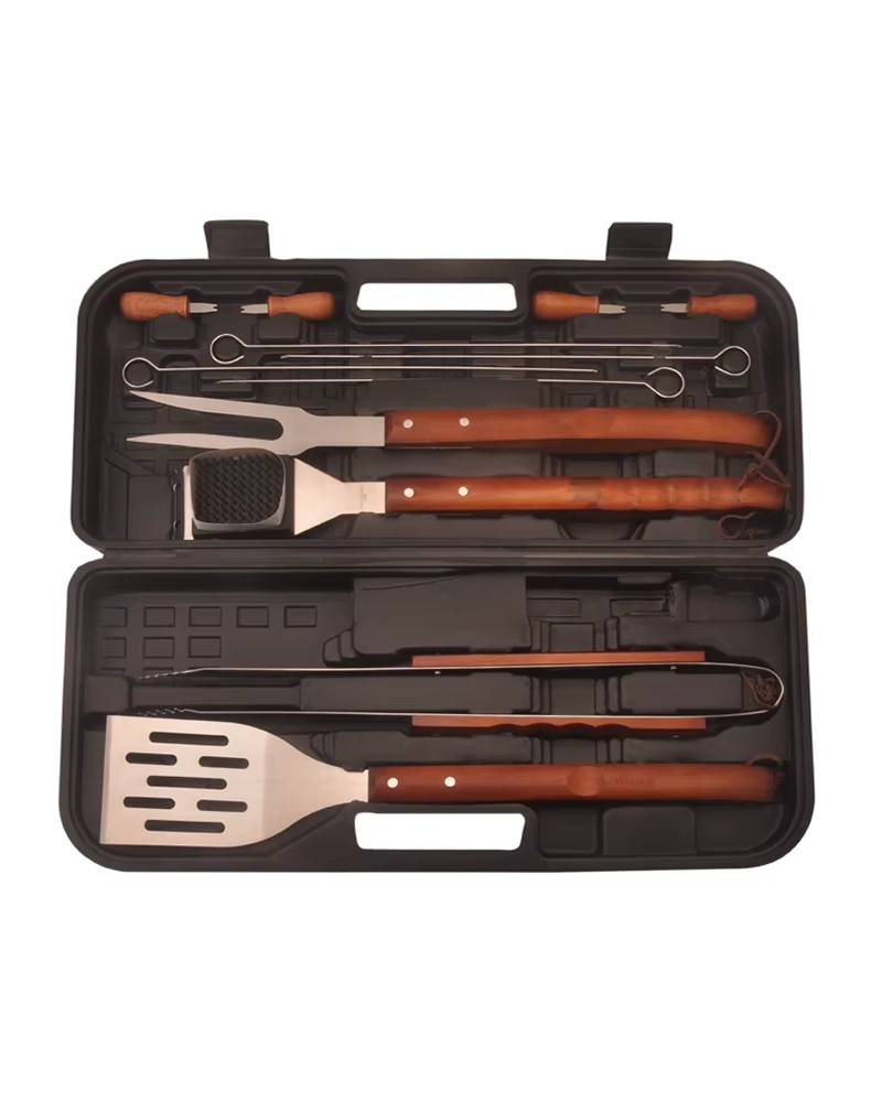 2025 06 16 18 34 12 16pcs Bbq Tool Set With Thermometer Fork Plastic Case Buy 16pcs Bbq Tool Set