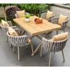 70.86" Long Table + 6 Chairs