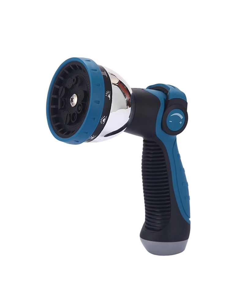 Alternative view of 10 Patterns Garden Watering Spray Gun Alloy Zinc Garden Hose Nozzle High Quality Water Gun Sprayer