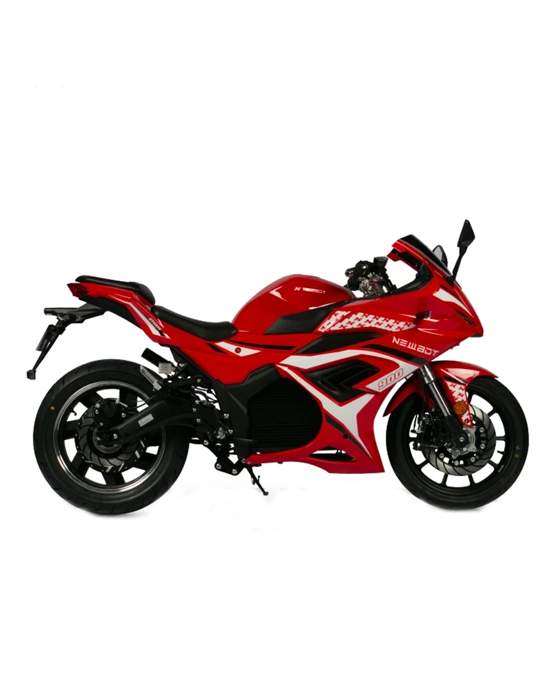 High-Speed 150km/h 8000W Lithium Battery Electric Off-Road Superbike In Red