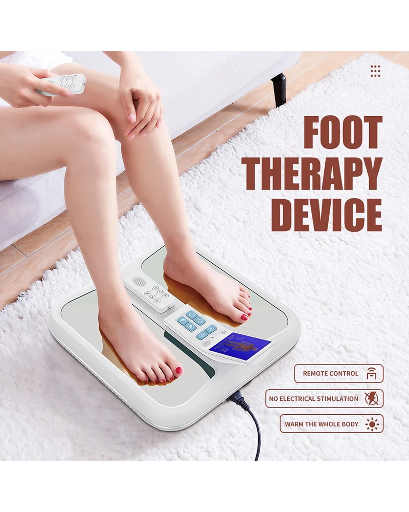 Alternative view of New Blood Circulation Machine Electronic PEMF Magnetic Foot Physical Therapy Device