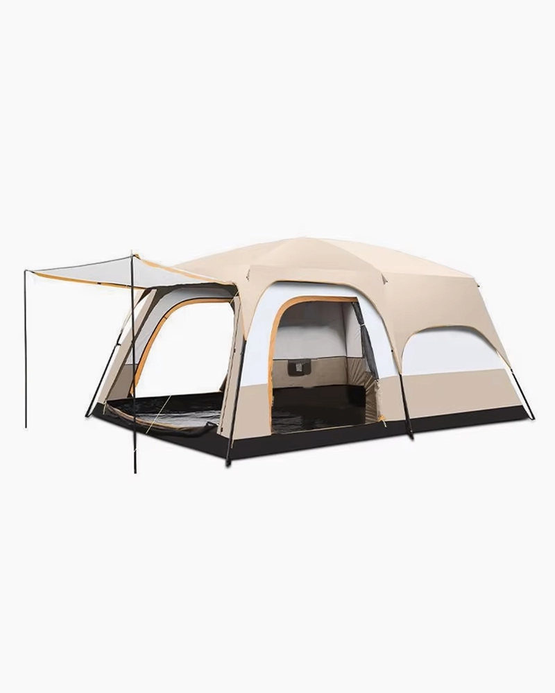 Alternative view of Waterproof Camping Tent Up to 10 Persons Two Bedrooms & One Living Room with Sun Protection