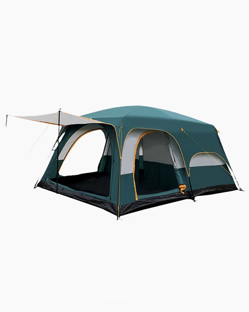 Waterproof Camping Tent Up to 10 Persons Two Bedrooms & One Living Room with Sun Protection