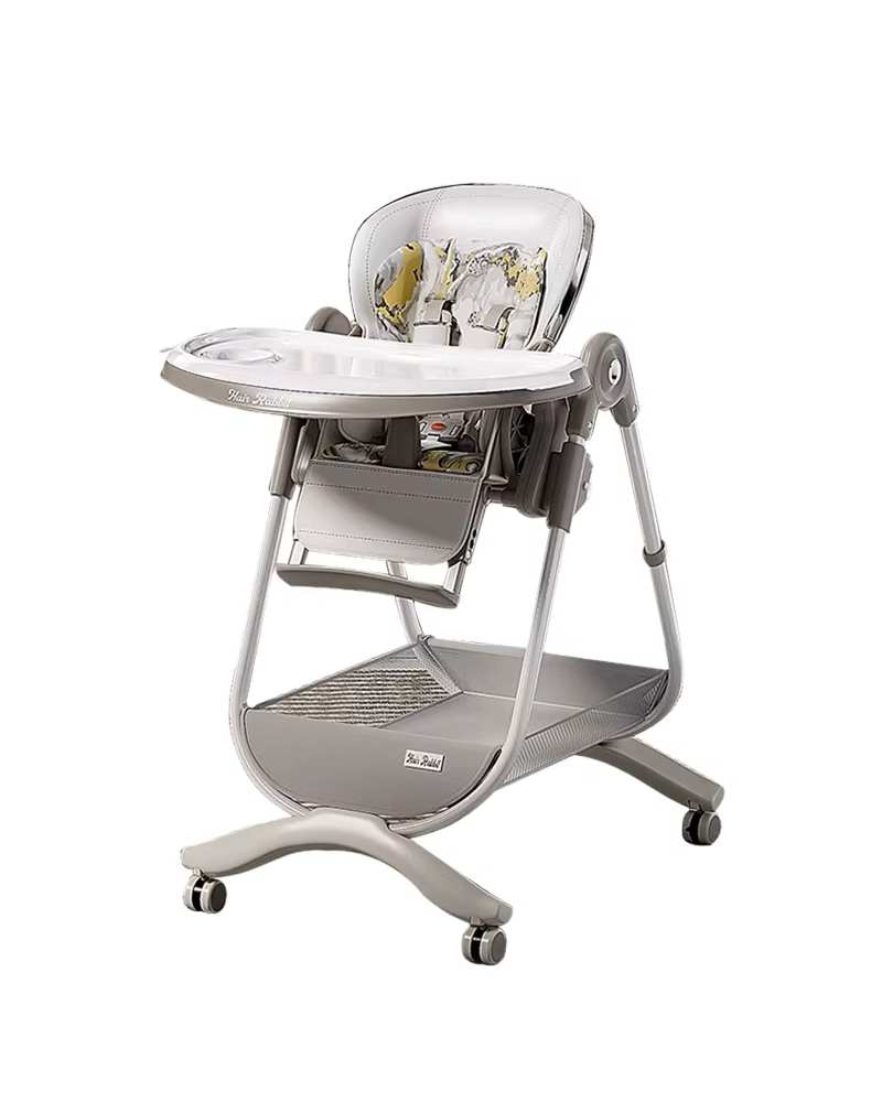 Alternative view of Baby Highchair 3-in-1 Convertible Dining Table and Seat for Feeding & Play